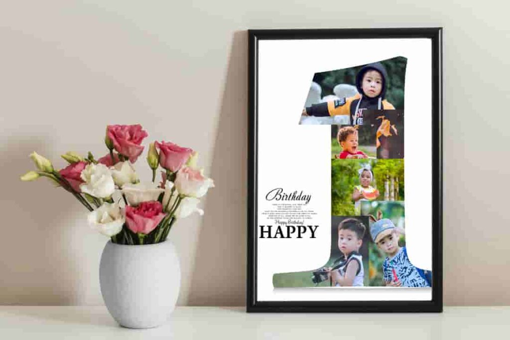 Birthday Collage Frame